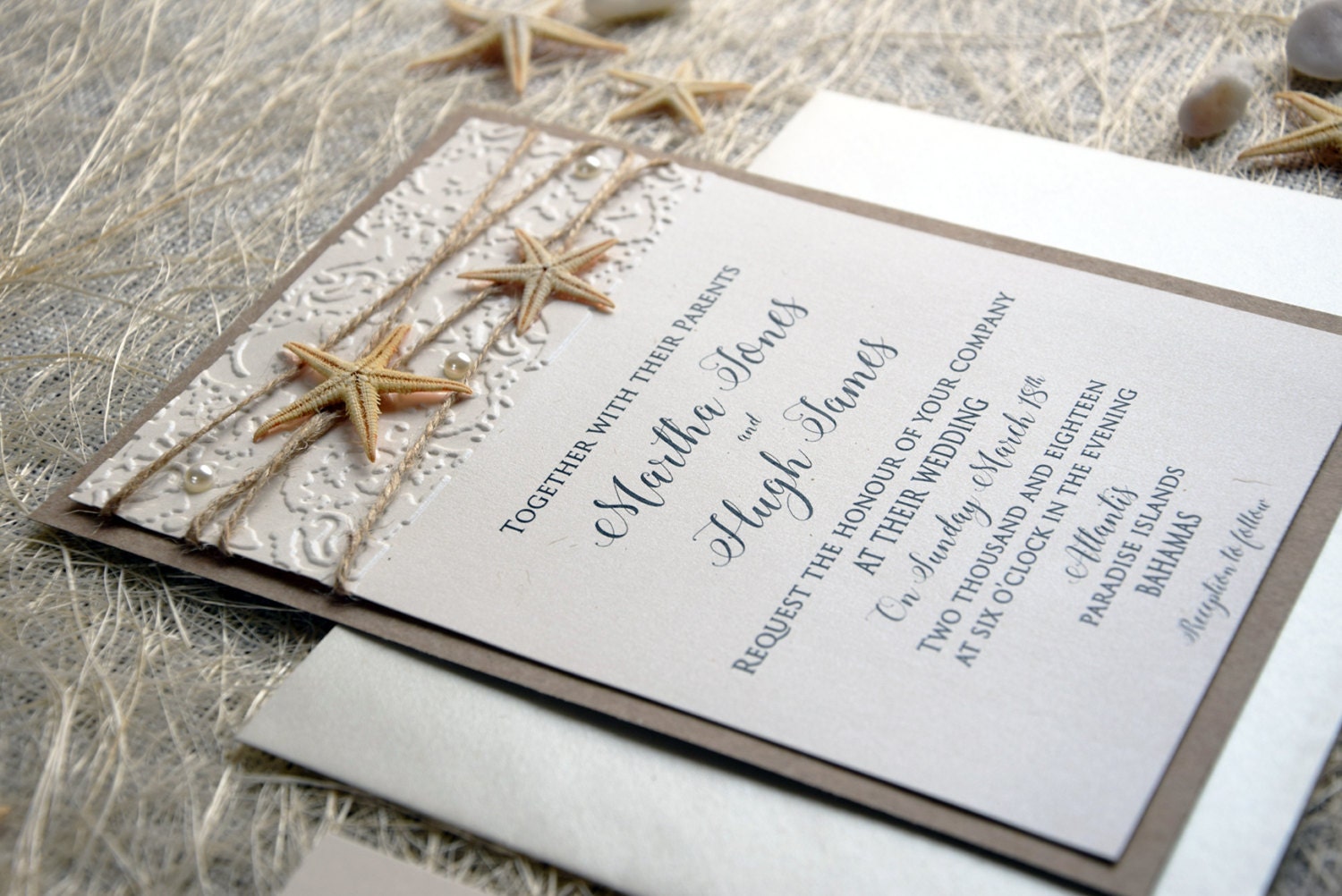 Unique Wedding Invitations For Beach Wedding 10