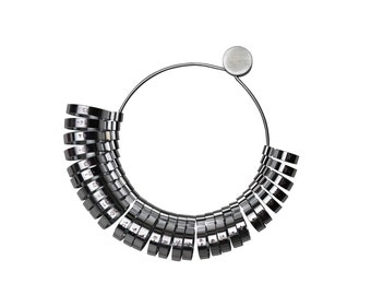 Wide Ring Sizer Gauge Set w/ Sizes and Half Sizes 1-15 Jewelry Making Tool - MEAS-0086