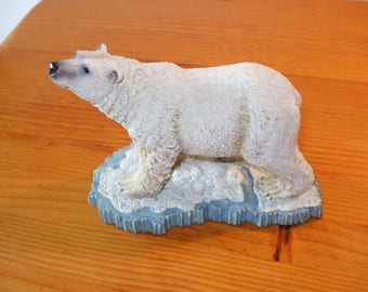 Polar Bear Figurine | Etsy