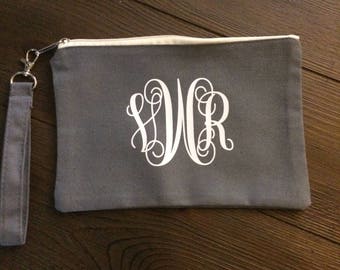 Monogrammed Clutch