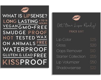 Lipsense | Etsy