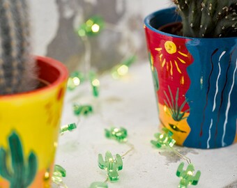 Guirlande lumineuse cactus