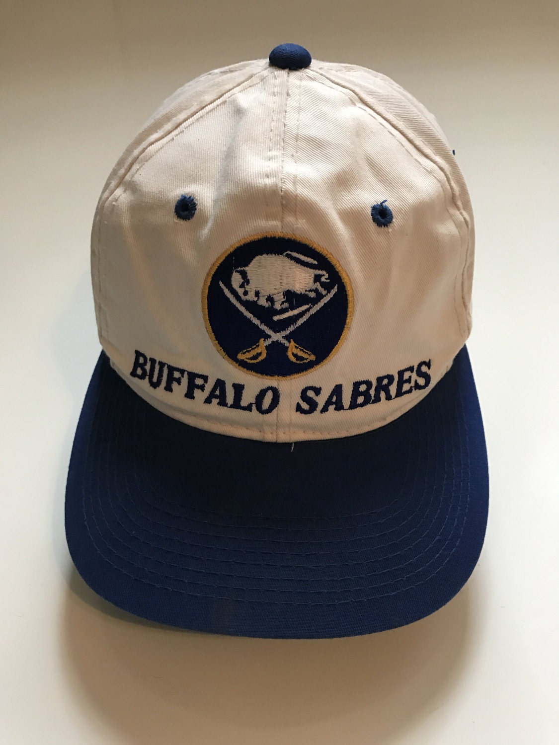 Vintage Buffalo Sabres NHL Hockey AJD Snapback Hat