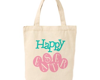 Happy Easter, Iron On Fabric Applique, Easter Eggs, DIY Tee Shirts, Mommie and Me Shirts, DIY Tote Bag, DIY Easter Gift For Kids and Adults