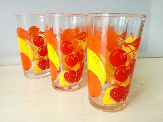 Fruit Glas, various fruits (multiple available)