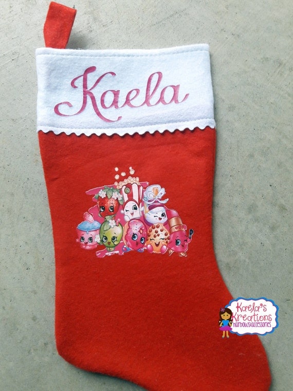 Shopkin Christmas Stocking