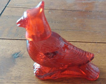 Avon Empty Charisma Cardinal Decanter/Knick Knack
