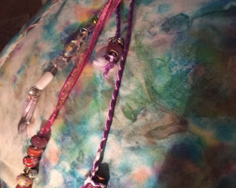 Natural rose scented dingle dangle air freshener. Good to the environment