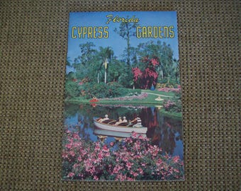 Florida Cypress Gardens Booklet 1950. Price Includes Shipping