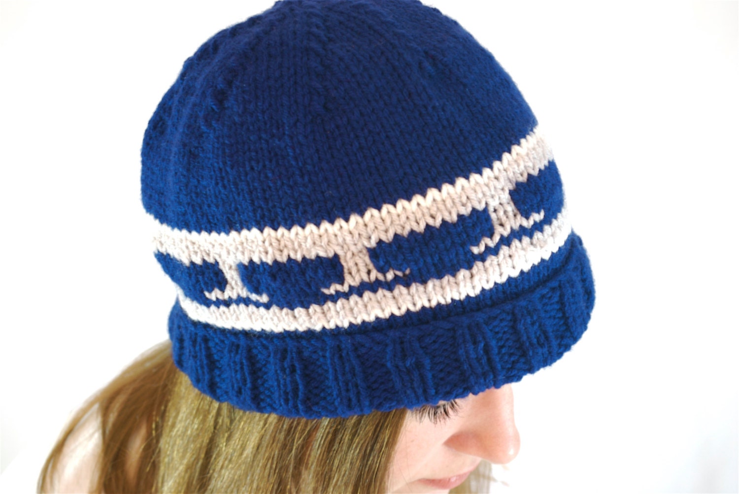 Knit Hat L-XL Knit Scull Cap Crochet Hat Knit Beanie