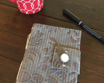Leather bound journal