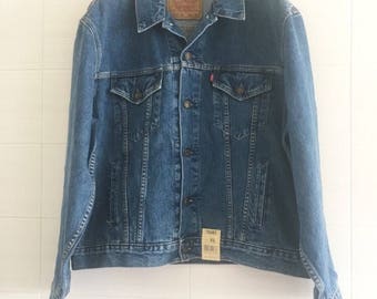 Vintage Levi's jeans jacket new with cartellink
