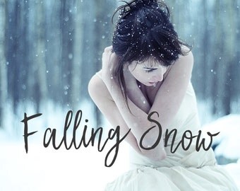 Snow Overlays, Photoshop Overlays, Mini Sessions, Marketing Board, Snow Effect, Blowing Snow, Realistic Snow Photo Effect, Winter Backdrop