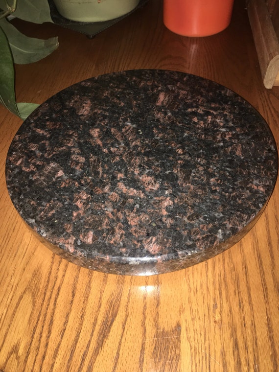 Handmade Granite Lazy Susan