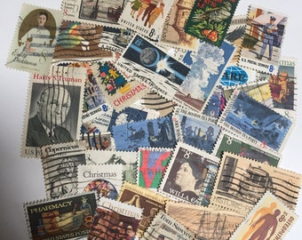 Lot of 40 8 cent U.S. Postage Stamps