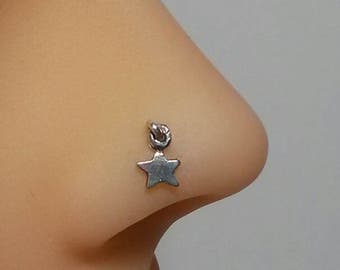 nose piercing jewelry dangle