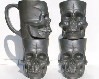 Skull Mug - Ceramic Skull Coffee Mug