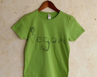 vegan t shirt etsy