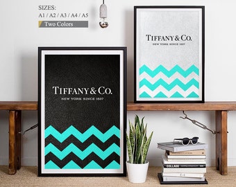 Tiffany and Co Decorations Tiffany Blue Chevron Arrows Mint To Be Wall Arrows Mint and Arrows Tiffany and Co Party Tiffany Party Mint Decor