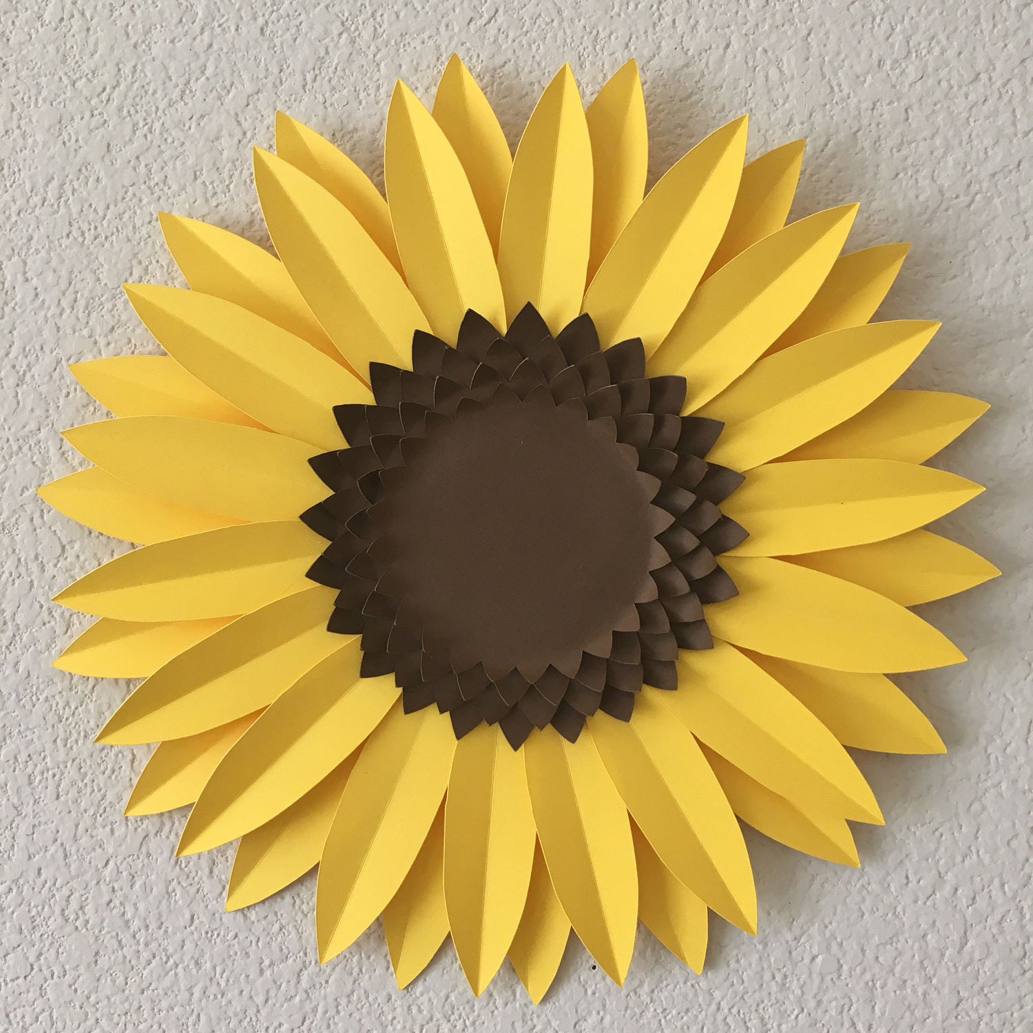 One Giant Paper Sunflower Large flower backdrop Sunflower