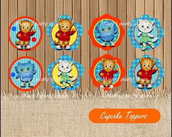 Daniel tiger cupcake | Etsy