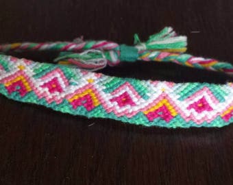 Unique knotted friendship festival bracelet