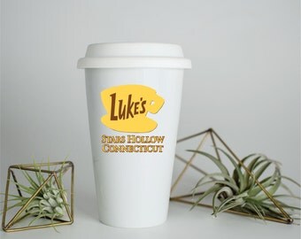 Custom Lukes Diner, Custom Luke's Diner, Custom Lukes Diner Travel Mug, Luke's Diner Mug, Lukes Diner Travel Mug, Gilmore Girls Travel Mug