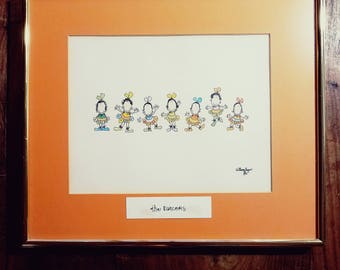 William Eagan Signed Watercolor Print