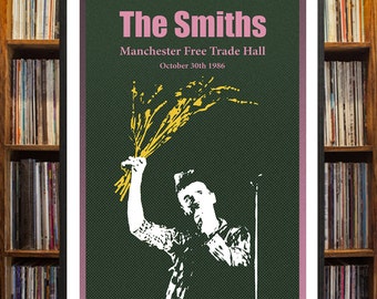 The Smiths Manchester Concert Poster