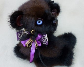 real mink fur teddy bears