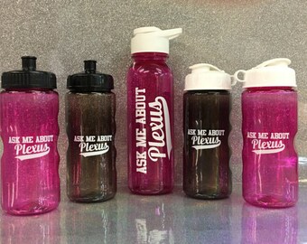 Ask Me About Plexus Water Bottle, Water Bottle, Plexus Water Bottle, Plexus Flip Top Water Bottle, Plexus Pull Top Water Bottle, Plexus Cup