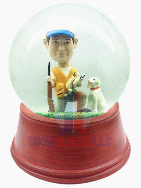 custom snow globe figurines