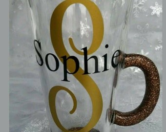 Personalised Hot Chocolate / Latte Glass