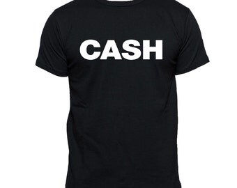 Johnny Cash Inspired T-Shirt | CASH | Tribute T-Shirt Country Music