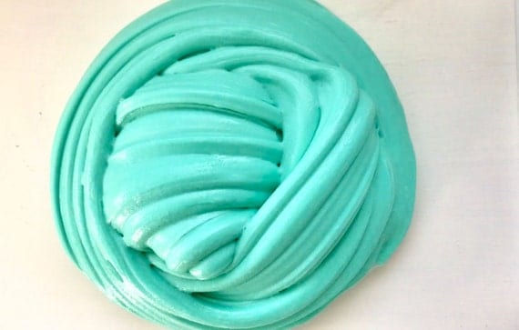 Fluffy Dolphin Blue Slime Scented