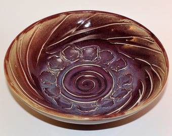 Wheel thrown porcelain bowl
