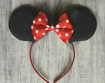 Minnie Mouse Ears Headband