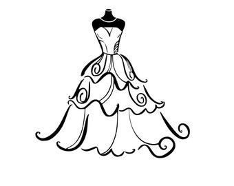 Free Free Wedding Dress Lace Svg 209 SVG PNG EPS DXF File