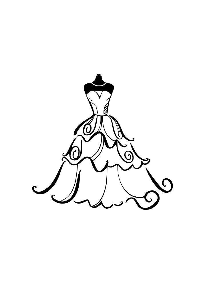 Free Free 93 Svg Wedding Dress File SVG PNG EPS DXF File