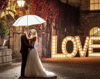 Large letter lights, personalized wedding sign Lights Decor sign lights, light up letters, Marquee Letter lights, wedding retro decor
