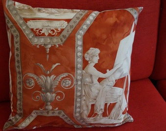 Antique grichiescher pillow case pattern 50 cm x 50 cm