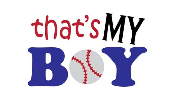 Download That's My Boy SVG Baseball svg Baseball cut file