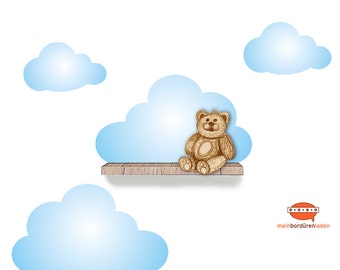 Wall decals set: Cloud | Wall stickers, wall sticker, wall design, cloud, suitable for racks / bar - width 55 cm