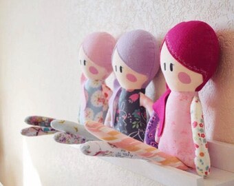 Doll Pattern ~ Rag Doll Pattern ~ Printed Sewing Pattern ~ Doll Sewing Pattern ~ Baby Sewing Patterns ~ Sew A Doll ~ Cloth Doll ~ Sewing