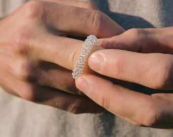 Accu-Pressure Finger Massage Ring for Sore Climber Hands