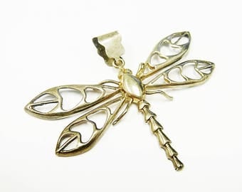 Very Neat Sterling Silver Dragonfly Pendant