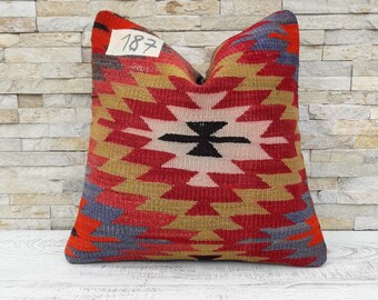 Kilim pillow, Kilim pillow cover, Boho pillow, Home living, Wintage pillow, Home design, Decorative pillow, Turkish pillow, Kilim cushion