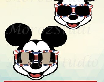 65 % OFF, Mickey Mouse svg, Mickey Mouse sunglasses svg, Walt disney eps, Mickey mouse svg files for Cricut and Silhouette, instant download