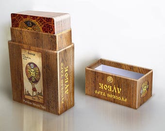 SALE -20%! Russian Lubok Tarot. A unique collectible Tarot Deck with durable premium quality box.