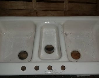 Cast iron sink NOS American Standard